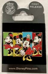Minnie Mouse Colorful Squares