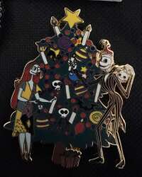 Jack Skellington and Sally Hanging Ornaments