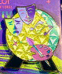 Figment Artist 2 pin set - Epcot Ball Only