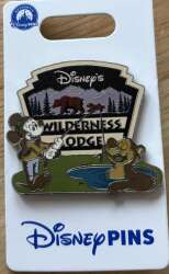 Disney's Wilderness Lodge Mickey Fishing Pin