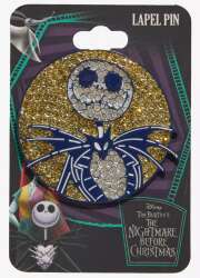 Jack Skellington Rhinestone Enamel Pin