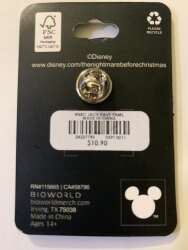 'Hot Topic - Disney - Jack Skellington Rhinestone Enamel Pin - DLIC'