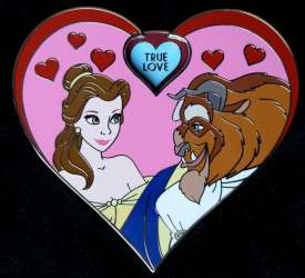 Valentine&#039;s 2015 - Belle and Beast Conversation Heart - DSSH