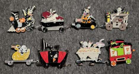 Nightmare Before Christmas 20th Anniversary - Railroad Mystery Collection Full set