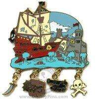 64700 - Gold Card Collection - Attraction Charms - Pirates of the Caribbean - Walt Disney World alternate image