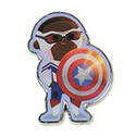 114462 - it's a small world with Groot Mystery Collection - Falcon As Captain America - Tokyo Disneyland Resort alternate image