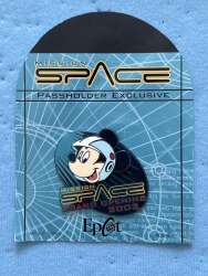 Mission space grand opening 2003 featuring Mickey pass holder exclusive