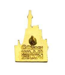'Secom Security Castle Series - TDL - Sleeping Beauty Castle - Gold - TDR'