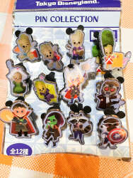 114580 - it's a small world with Groot Mystery Collection - Unopened Pouch - Tokyo Disneyland Resort alternate image