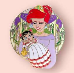 Melody and Ariel "Beautiful Melody" Disney Fantasy Pin