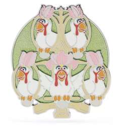 Camilla and the Chickens as Tiki Birds