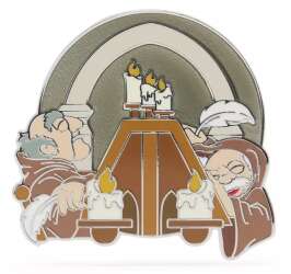 Statler & Waldorf as The Sleeping Monks on Spaceship Earth