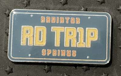 RD Trip License Plate