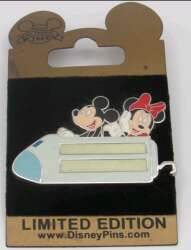 'Gold Card Collection - Space Mountain - Mickey and Minnie - WDW'