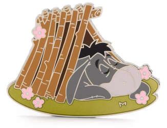 Eeyore Sleeping in a Log Tent - Winnie the Pooh