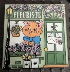 114765 - BoxLunch - Aristocats Character Buildings Blind Box - Toulouse - Loungefly alternate image