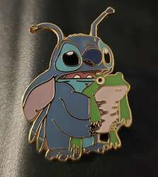 Stitch holding frog