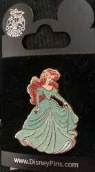 Ariel in Glitter Teal Dress