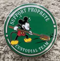 Custodial Team - Support Propreté - Vert - 2018