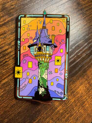 Disney Rapunzel Tower Fantasy Pin