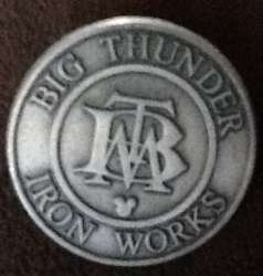 2011 Hidden Mickey - Icons - Big Thunder Iron Works - DLR