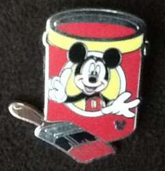 WDW Hidden Mickey Series 2012 Wave A: Paint Cans Collection - Mickey Mouse - WDW