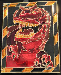 Stitch with Carnotaurus Dinosaur - Jumbo