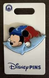 115097 - Plush Pillows - Sorcerer Mickey - Sleeping on Pillow alternate image