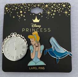 Bioworld Cinderella 3 Pin Set