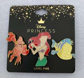 Bioworld Ariel 3 pin set