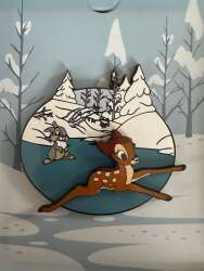 Bambi and Thumper ice skating