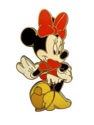 Minnie Mouse Looking Over Shoulder Pose