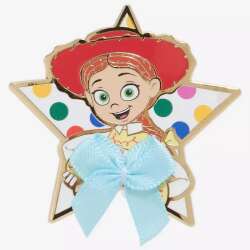 Jessie Fabric Bow Star-Shaped Pin