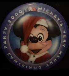 Button set - Mickey's Very Merry Christmas Party 2000 - WDW