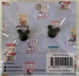 115259 - Singapore Disney Licensed via Klosh - Mickey and Minnie Mouse with Singapore buildings - Disney Licensed alternate image