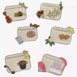 Princess and the Frog Recipe Cards Full Set