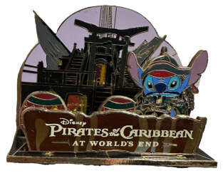 Stitch in Pirates of the Caribbean