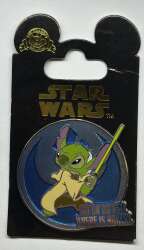 14971 - Disney Characters as Star Wars - Yoda Stitch - Do or do not, there is no try. alternate image