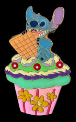 Stitch on Cupcake