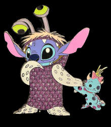 Stitch as Boo