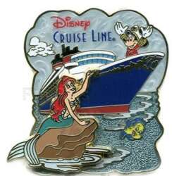 Ariel, Flounder, Mickey Mouse