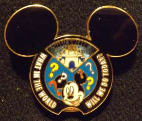 WDW What Shall We Do Today ? Spinner - WDW