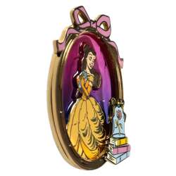 115493 - Kraken Trade - Disney - Belle Stain Glass Frame - Disney Licensed alternate image