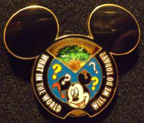 WDW What Shall We Do Today ? Spinner - WDW