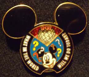 WDW What Shall We Do Today ? Spinner - WDW