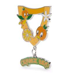 115538 - Pin Lanyard with Medallion Series - Orange Bird Disney Pin Trading Dangle alternate image