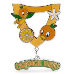 Orange Bird Disney Pin Trading Dangle