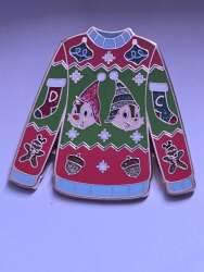 Chip'n'Dale ugly Christmas sweater
