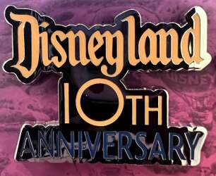 115590 - Disneyland Resort 70th Anniversary Celebration - 10th Birthday (“Tencennial Celebration”) ONLY - Disney Fan Club alternate image