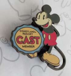 Mickey Mouse Cast Member DLR Disneyland Resort Disney Pin 59745